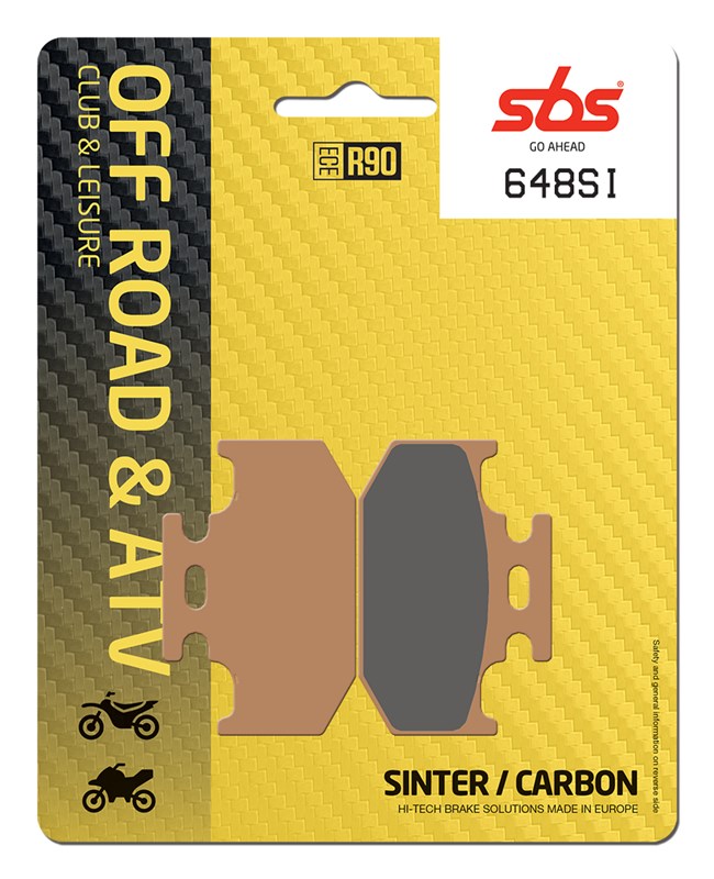 SBS brake pads KH152/2 OFF-ROAD sinteredcolour gold (648SI)